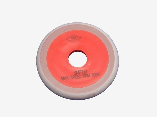 Drain Groove Polishing Wheel Red 12.7mm 100mm Diameter 200Grit