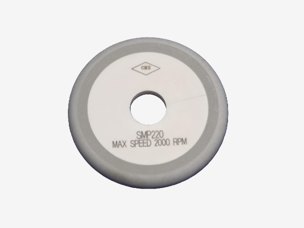 Drain Groove Polishing Wheel White 12.7mm 100mm Diameter 1000Grit