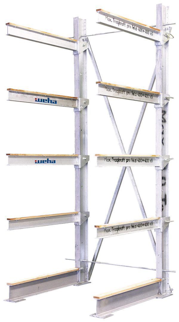 WEHA Headstone Racking 4 ton