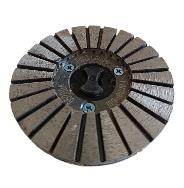 Diamond Polishing Head for Granite Marble and Stone 4" FDP M14 Black