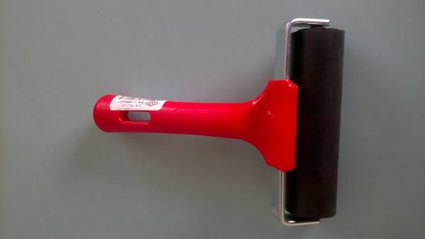 4" Stencil Roller Red