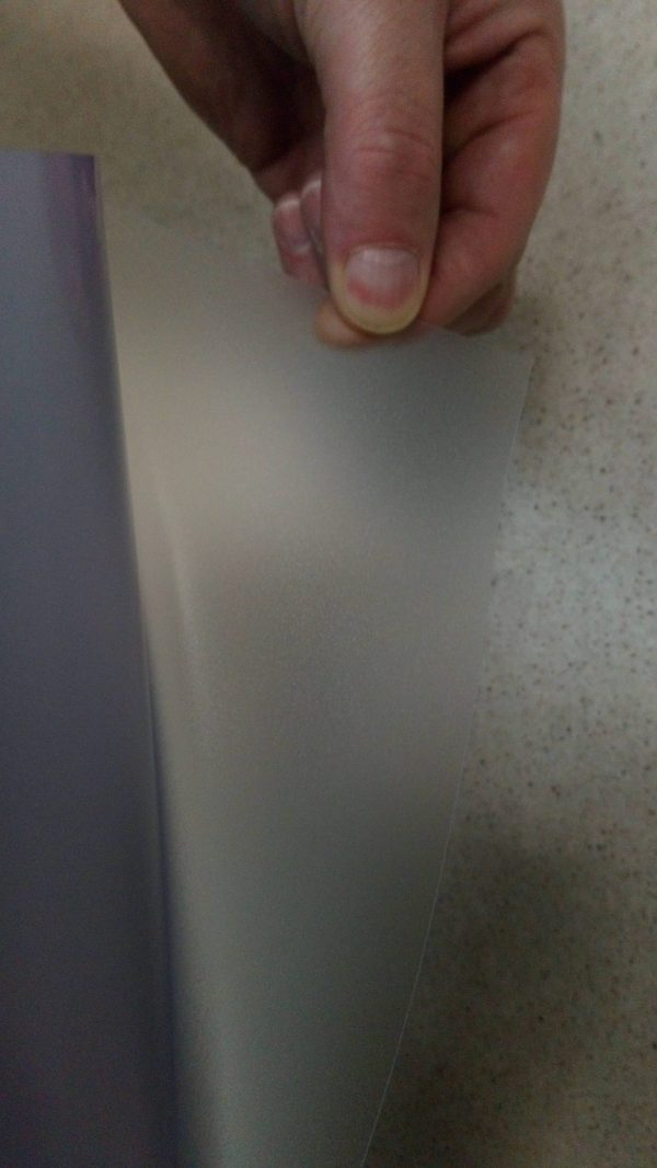 Clear Vinyl Template Material 45mtr x 760mm
