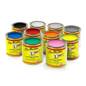 One Shot Sign Writers Paints